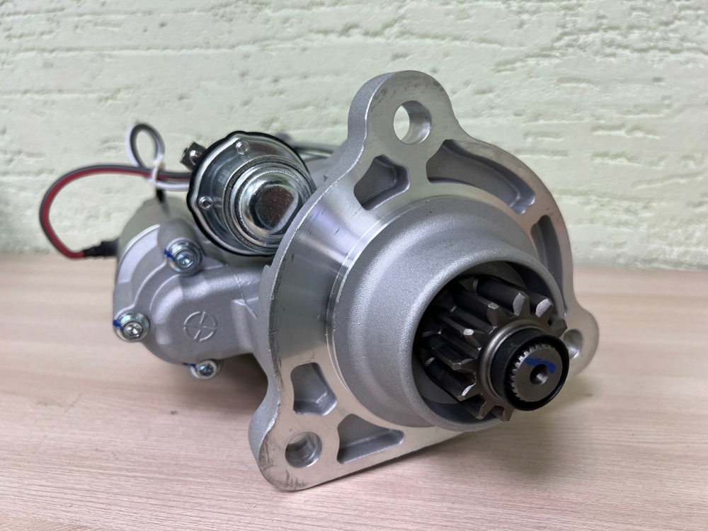 Стартер Mercedes Actros, Atego, Axor, КамАЗ 5490 (24V, 6.2кВт, 12 зубьев) / Prestolite M105R3031SE-VPP